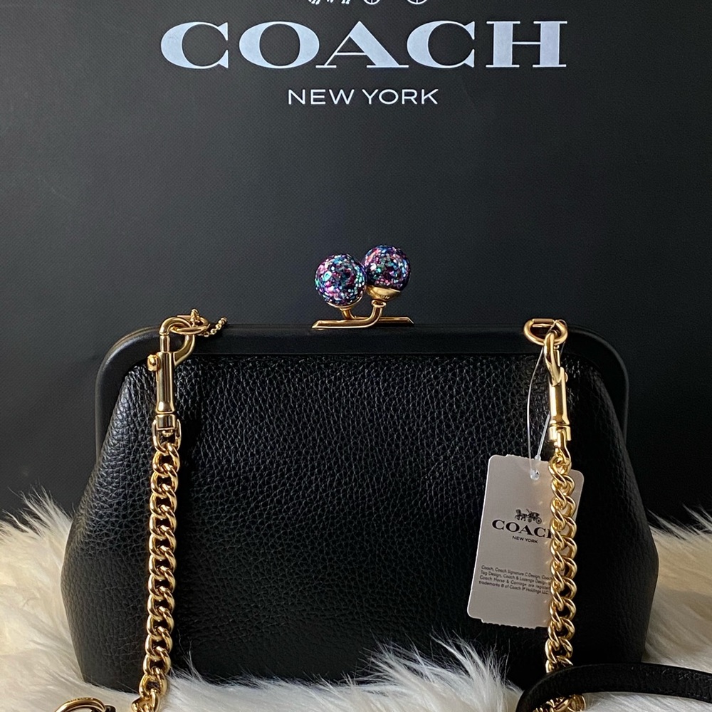 💰SOLD - C1451 - Coach Nora Kisslock Crossbody - Picture 5 of 10